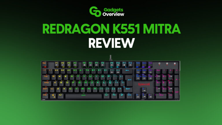 Redragon K551 Mitra Review – Gaming with Blue Switches?
