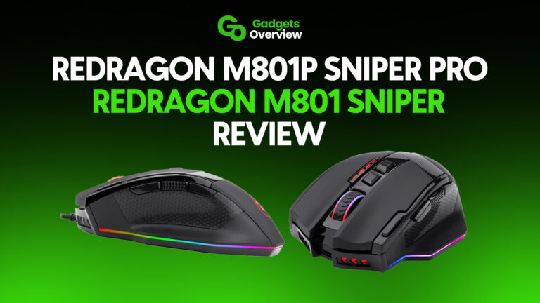 Redragon M801P Sniper Pro and M801 Sniper Review